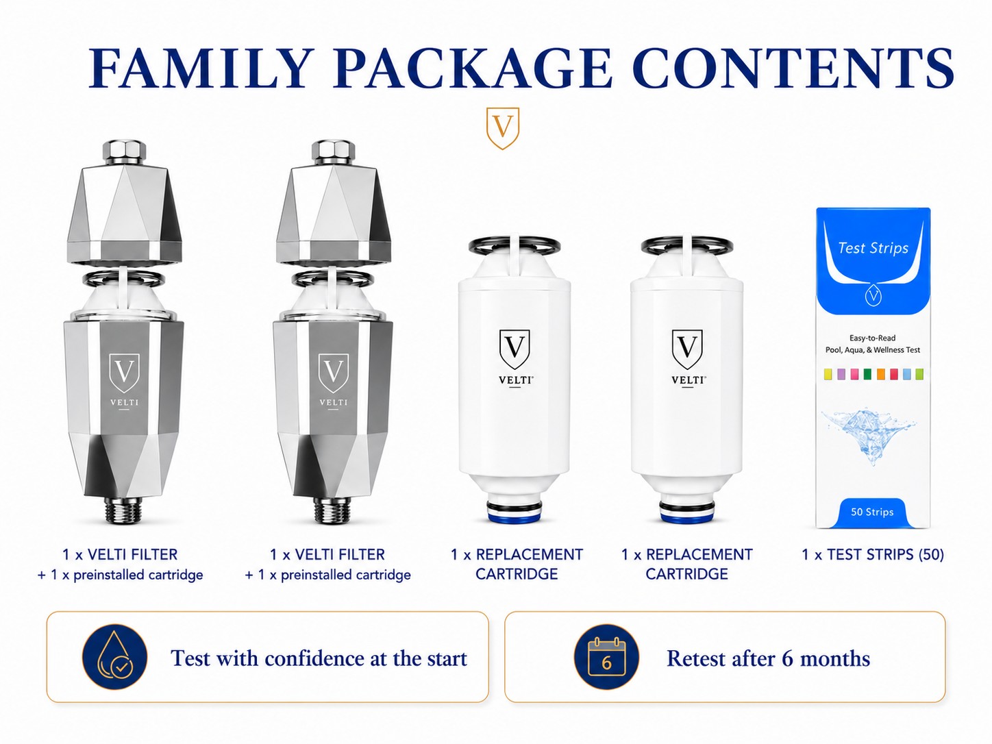 VELTI Diamond Bundle package contents