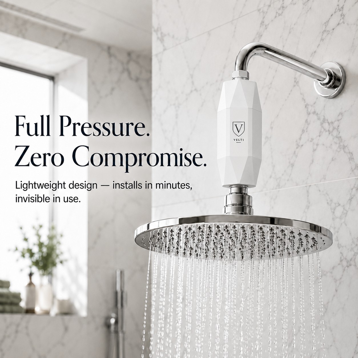 VELTI full pressure, zero compromise