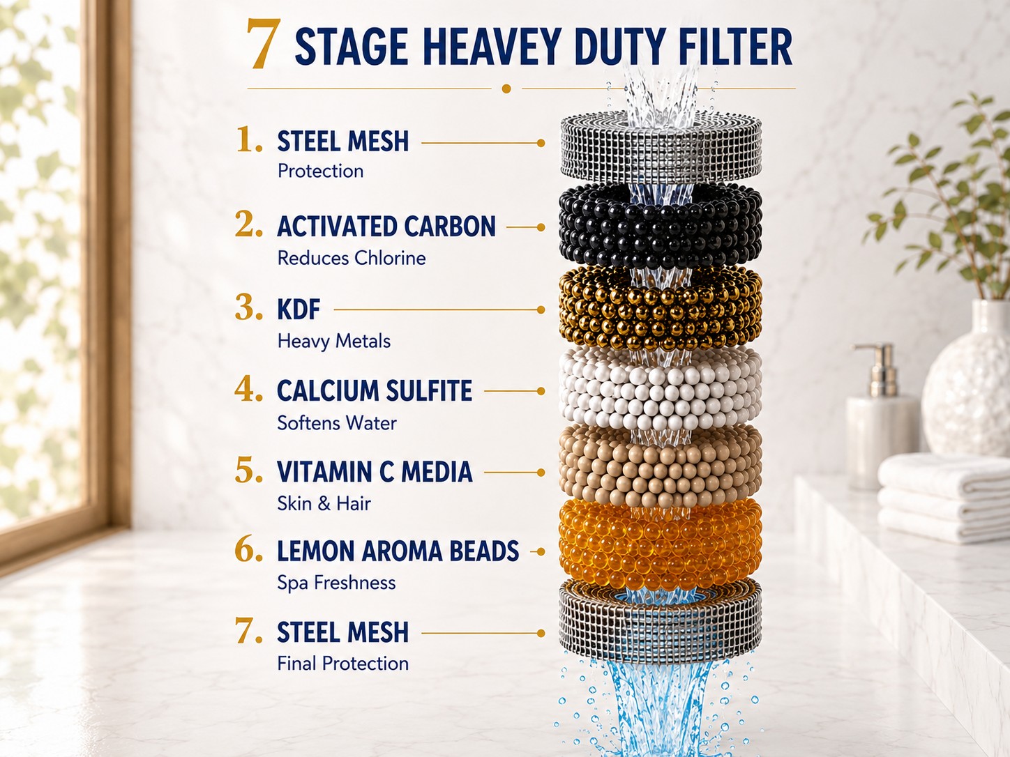 VELTI 7-stage heavy duty filter breakdown